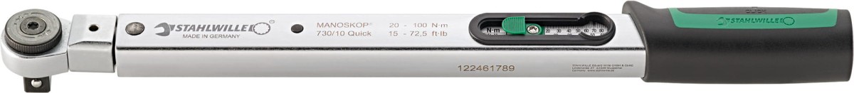 Klucz dynamometryczny 6-50Nm z grzechotką 3/8" szybka nastawa Stahlwille 96504005