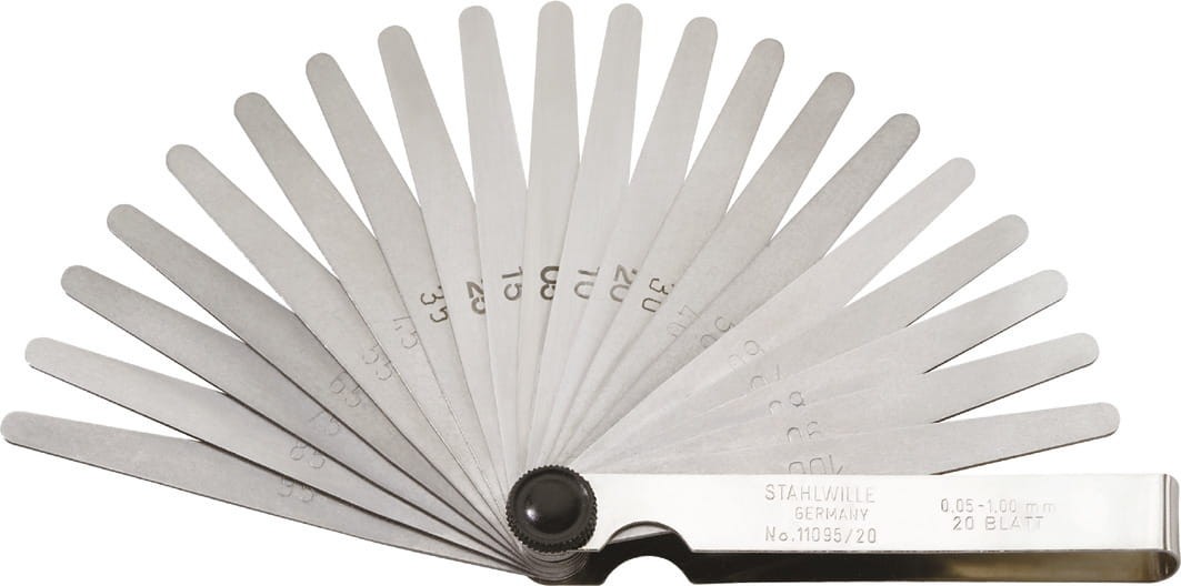 Zestaw szczelinomierzy 13szt.0,05-1,00mm Stahlwille 74240001