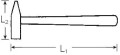 Młotek inżynierski 2 lb. Stahlwille 70120003