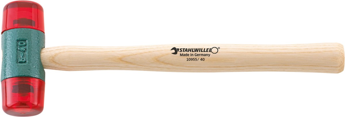 Młotek plastikowy fi 50mm z wym.Końcówkami Stahlwille 70160050