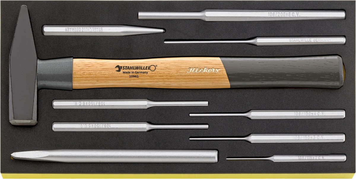 Zestaw TCS 1/3 narzędzi do pobijania 10-Częściowy Stahlwille 96830361
