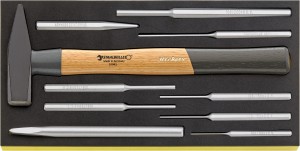 Zestaw TCS 1/3 narzędzi do pobijania 10-Częściowy Stahlwille 96830361