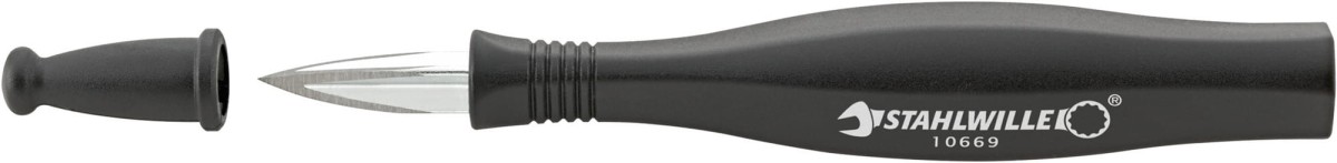Skrobak precyzyjny z zatyczką L-147mm Stahlwille 72060100