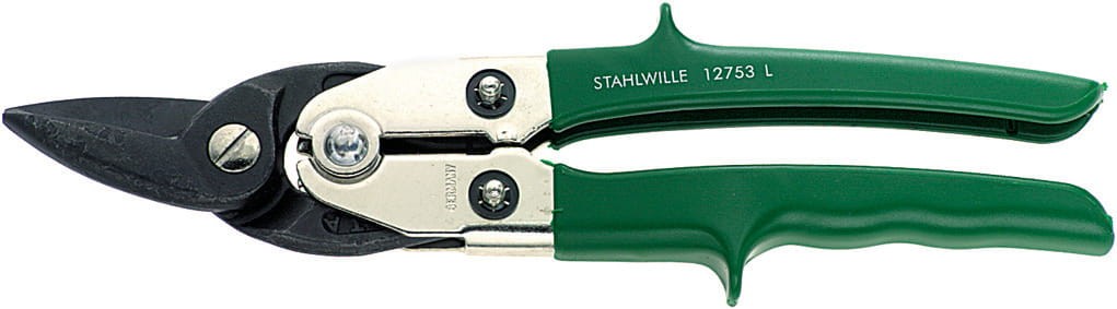 Nożyce kształt. do blachy dźwign. prawe L-260mm Stahlwille 75240002