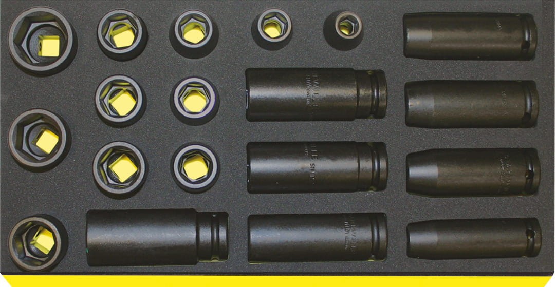 Zestaw TCS 1/3 nasadek udarowych 1/2" 19 elementowy Stahlwille 96838777