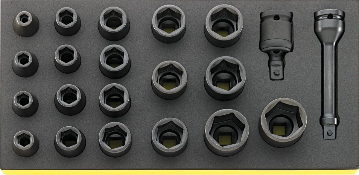 Zestaw TCS 1/3 narzędzi Impact 1/2" 21-el. Stahlwille 96838791