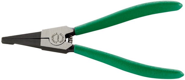 Szczypce do Pierścieni kształt podkowy L-170mm polerowane rękojeść PCV Stahlwille 65476170