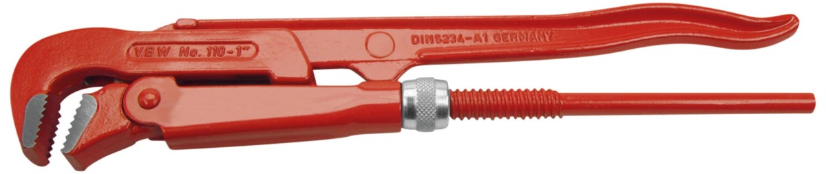 Klucz do rur 1" kątowy 90 stopni szczęki wzmocnione 110 87110010 VBW