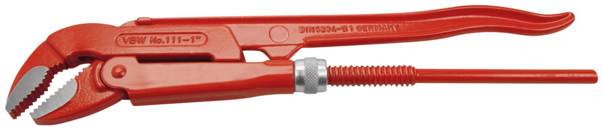 Klucz do rur 1/2" kątowy 45 stopni szczęki wzmocnione 111 87111005 VBW