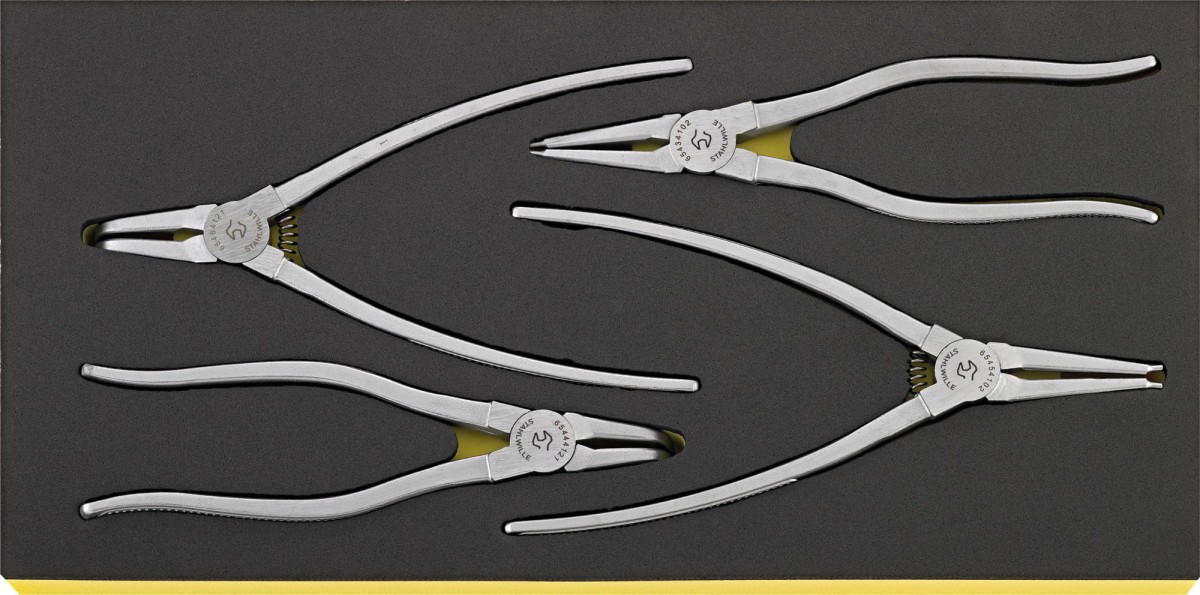 Zestaw TCS 1/3 szczypiec do pierscieni Segera 4-Częściowy Stahlwille 96830608