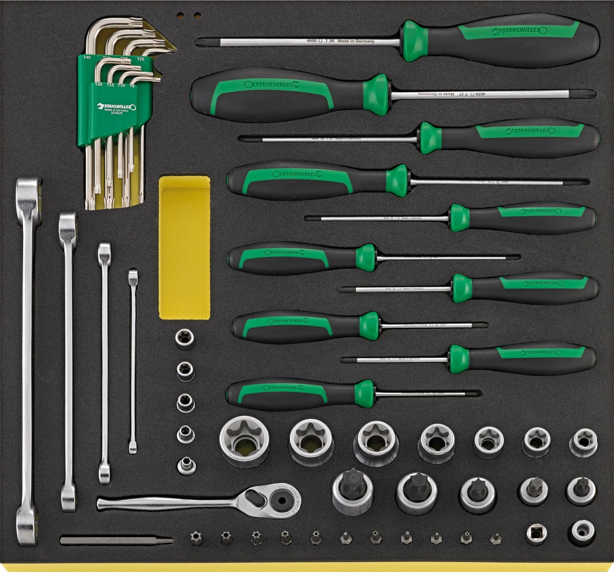 Zestaw TCS 2/3 narzędzi typu Torx 57-Częściowy Stahlwille 96830450