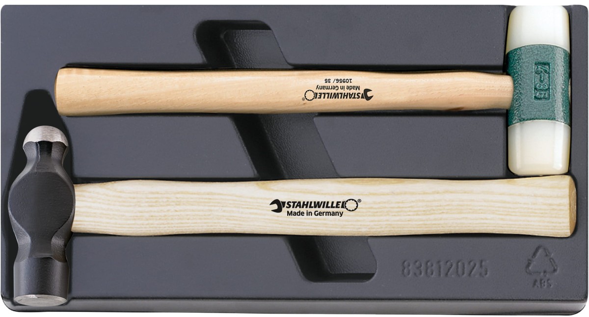 Zestaw ABS 1/3 młotków 2-Częściowy Stahlwille 96838131