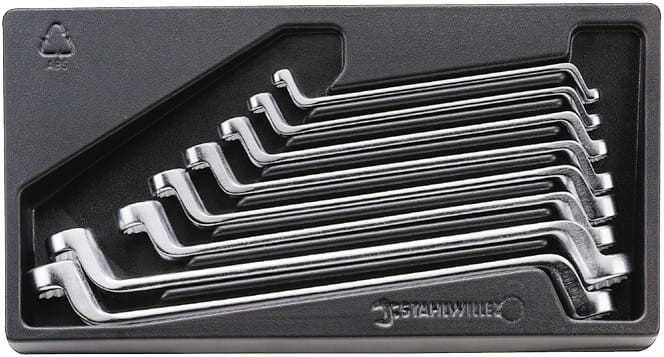 Zestaw ABS 1/3 kluczy oczk.odg.6-22mm 8-Częściowy Stahlwille 96838167