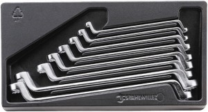 Zestaw ABS 1/3 kluczy oczk.odg.6-22mm 8-Częściowy Stahlwille 96838167