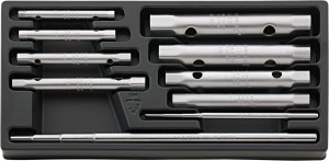 Zestaw ABS 1/3 kluczy rurowych 6-22mm 10-Częściowy Stahlwille 96838168
