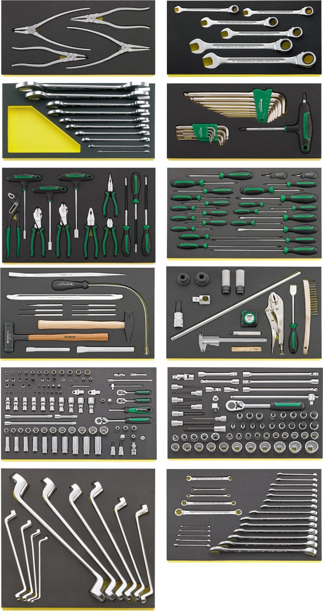 Zestaw TCS 306 narzędzi do obsługi MERCEDES Pkw Stahlwille 97830208