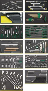 Zestaw TCS 306 narzędzi do obsługi MERCEDES Pkw Stahlwille 97830208
