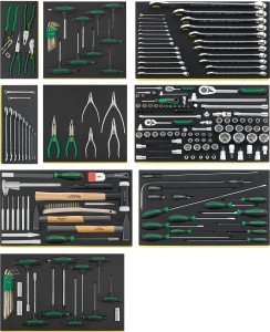 Zestaw TCS dla obsługi Motorów BMW 214-Częściowy (wypełnienie 7 szuflad) Stahlwille 97830606
