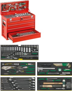 Zestaw TCS 121 narzędzi w Skrzyni warsztatowej RED BOX Nr 13216/4 Stahlwille 98814803