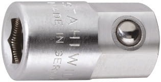 Łącznik 1/4" do końcówek BIT z zewn. 6-kątem 10mm lub wewn.12-kątem Stahlwille 11180020 1szt.