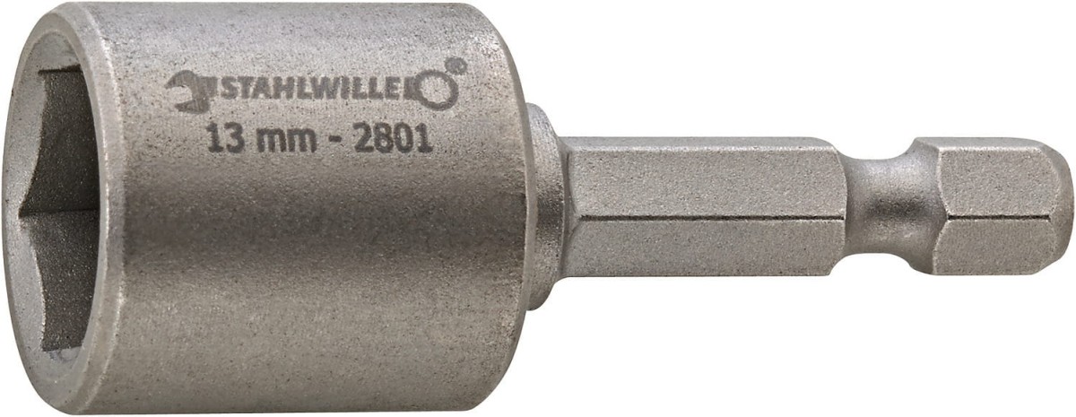 Nasadka 1/4" Impact 10mm z zewn 6-kątem z magnesem Stahlwille 28011010