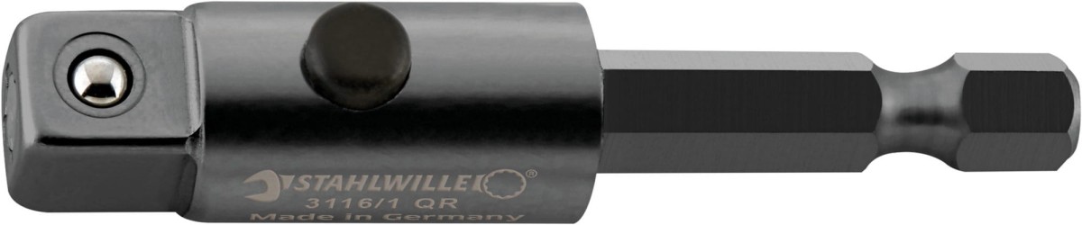 Złączka czworokąt 1/4" QR z uchwytem 6-kątnym 1/4" Stahlwille 31161001
