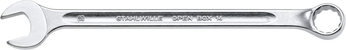Klucz płasko-oczkowy 14mm długi Open-Box Stahlwille 40101414