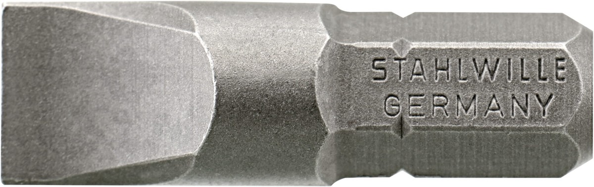 Końcówka wkrętakowa bit 1,6x8,0mm płaska Stahlwille 08070128 1szt.