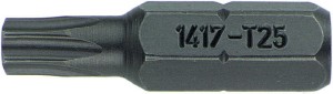 Końcówka wkrętakowa bit 1/4" T8 Torx 6-kątna Stahlwille 08130008 1szt.