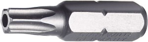 Końcówka wkrętakowa bit 1/4" T25 Torx z otworem prowadzącym Stahlwille 08160025 1szt.