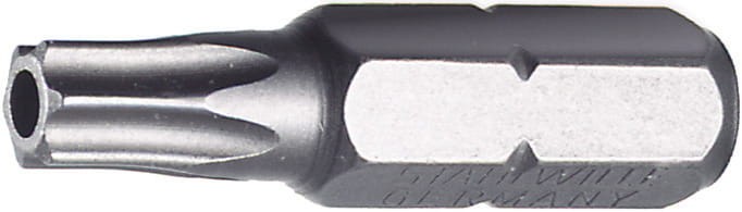 Końcówka wkrętakowa bit 1/4" T40 Torx z otworem prowadzącym Stahlwille 08160040 1szt.