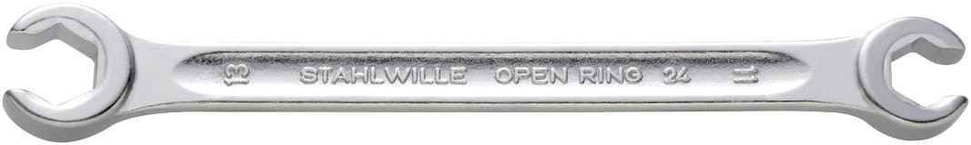 Klucz oczkowy dwustronny otwarty 10x11mm Open-Ring Stahlwille 41081011