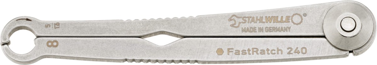 Klucz oczkowy otwarty szybki 18mmx11/16" Stahlwille 41101818