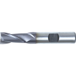 Frez trzpieniowy 10mm HSS-Co 8% TiCN chwyt Weldon 2 ostrza kobaltowy SwissTech SWT1630240A