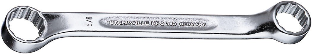 Klucz oczkowy dwustronny 1/4"x5/16" odgięty krótki AS-Drive Stahlwille 41601620