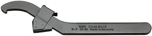 Klucz Hakowy nastawny 45-90mm do nakrętek z rowkiem Stahlwille 44010002