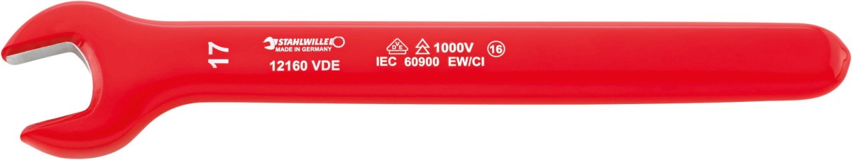 Klucz jednostronny płaski rozmiar 19mm izolowany 1000V VDE Stahlwille 44180019