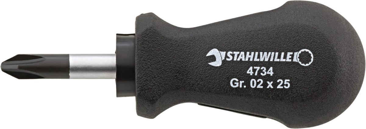 Wkrętak krzyżowy PH2 DRALL krótki Stahlwille 47341002