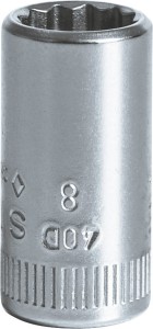 Nasadka 1/4" 7mm 12-kątna krótka Stahlwille 01030007