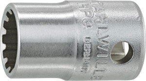 Nasadka 3/8" Spline-DR 1/2"=16mm Stahlwille 02011016