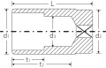 Nasadka 3/8" 21mm 12-kątna długa Stahlwille 02020021
