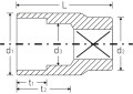 Nasadka 3/8" 16mm 6-kątna krótka Stahlwille 02110016