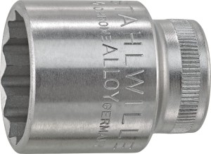 Nasadka 3/8" rozmiar 9/16" 12-kątna krótka Stahlwille 02410034