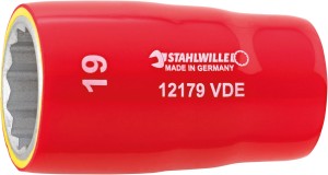 Nasadka 1/2" 13mm 12-kątna krótka izolowana 1000V VDE Stahlwille 03370013
