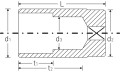 Nasadka 1/2" rozmiar 3/8" 12-kątna długa Stahlwille 03420024