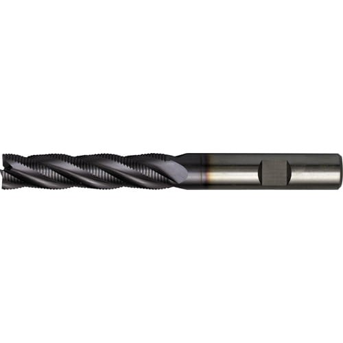 Frez trzpieniowy 10mm HSS-Co 8% TiCN chwyt Weldon drobne zęby długi SwissTech SWT1632640A