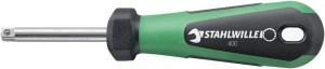 Rękojeść 1/4" z czworokątem 150mm 3K Stahlwille 11050010