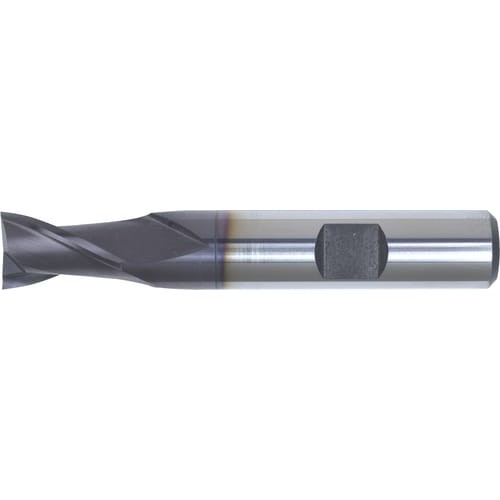 Frez trzpieniowy 2mm HSS-Co 8% TiAlN chwyt Weldon 2 ostrza SwissTech SWT1630162A
