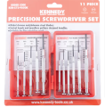 Zestaw wkrętaków dla jubilerów i zegarmistrzów 11szt. Kennedy KEN5729050K
