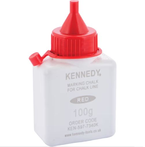 Kreda traserska 100g czerwona Kennedy KEN5977340K